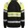 Sweatshirt 5224 Varsel Svart Gul Jobman – miniature 3