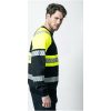 Sweatshirt 5224 Varsel Svart Gul Jobman – miniature 8