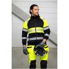 Sweatshirt 5225 Hel-Zip Varsel Svart Gul Jobman – miniature 9