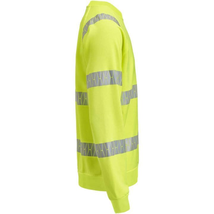 Sweatshirt 5324 Varselgul Varsel gul Jobman – billede 2