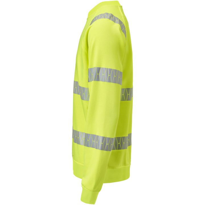 Sweatshirt 5324 Varselgul Varsel gul Jobman – billede 4