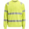 Sweatshirt 5324 Varselgul Varsel gul Jobman – miniature 1