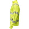 Sweatshirt 5325 Hel-Zip Varselgul Varsel gul Jobman – miniature 2