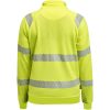 Sweatshirt 5325 Hel-Zip Varselgul Varsel gul Jobman – miniature 3