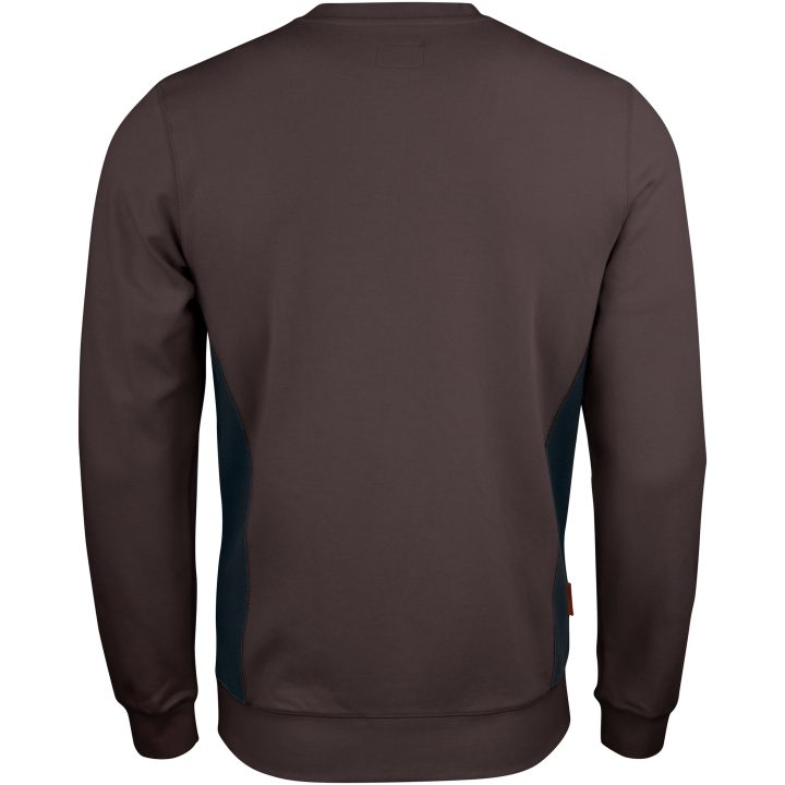 Sweatshirt 5402 Practical Brun/Sort Jobman XXXL – billede 3