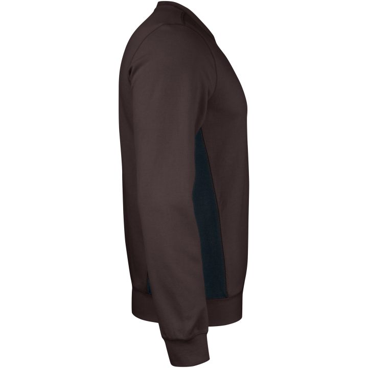 Sweatshirt 5402 Practical Brun/Sort Jobman XXXL – billede 4