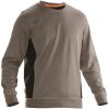 Sweatshirt 5402 Practical Khaki/Sort Jobman XXXL – miniature 1