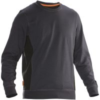 Sweatshirt 5402 Practical Mørkegrå/Sort Jobman