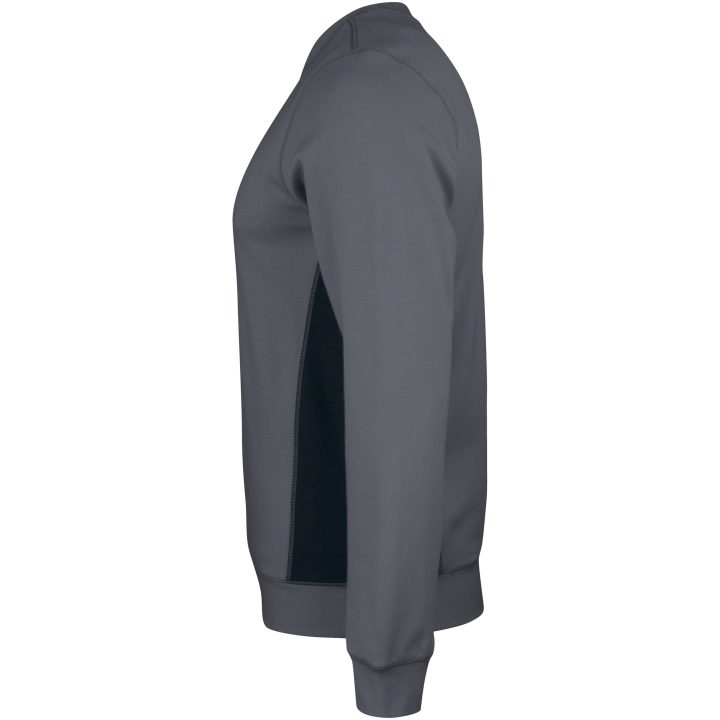 Sweatshirt 5402 Practical Mørkegrå/Sort Jobman XXXL – billede 3