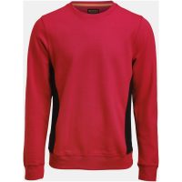 Sweatshirt 5402 Practical Rød/Sort Jobman