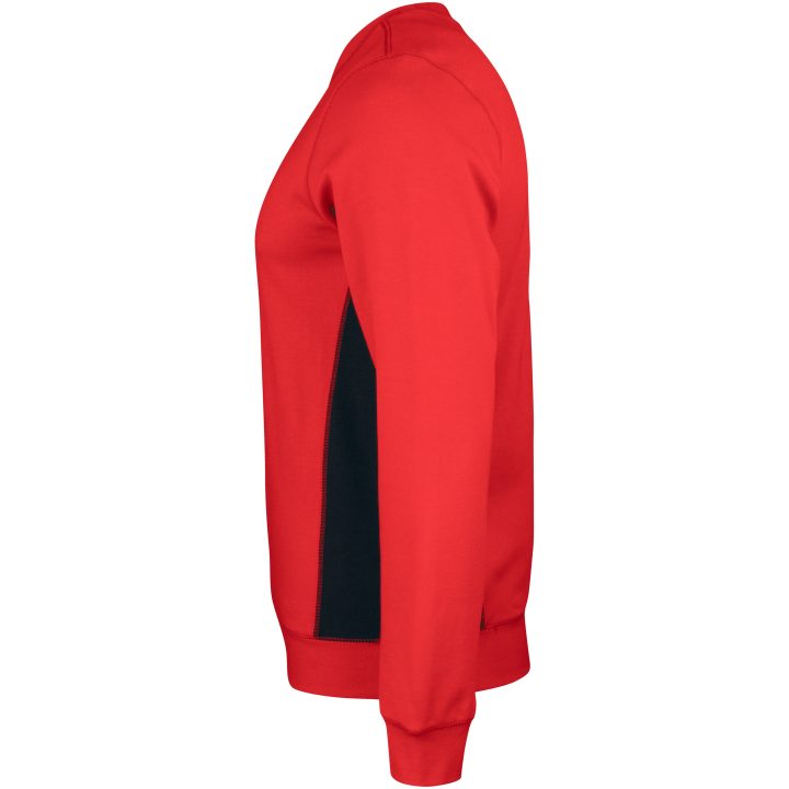 Sweatshirt 5402 Practical Rød/Sort Jobman XXXL – billede 2