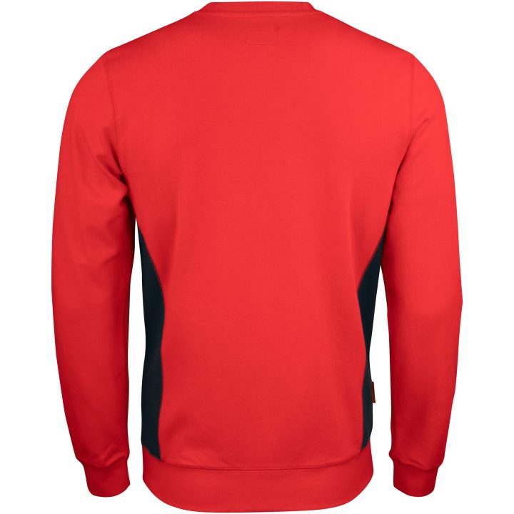 Sweatshirt 5402 Practical Rød/Sort Jobman XXXL – billede 3
