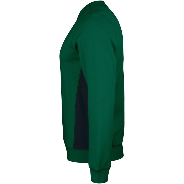 Sweatshirt 5402 Practical Skovgrøn/Sort Jobman XXXL – billede 2