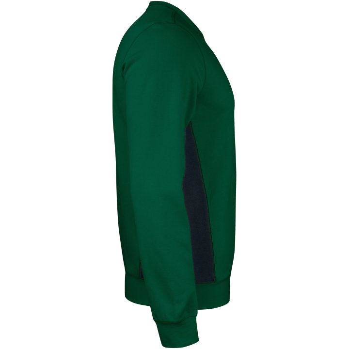 Sweatshirt 5402 Practical Skovgrøn/Sort Jobman XXXL – billede 4