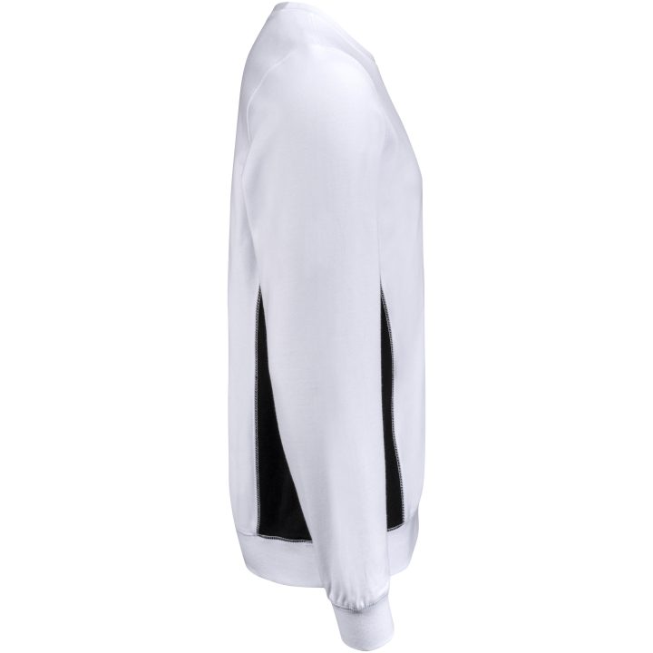 Sweatshirt 5402 Vit Svart Jobman – billede 4