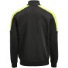 Sweatshirt 5403 Hel-Zip Svart gul Jobman – miniature 3