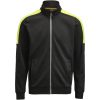 Sweatshirt 5403 Hel-Zip Svart gul Jobman – miniature 1
