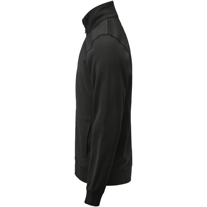 Sweatshirt 5403 Hel-Zip Svart Jobman – billede 2