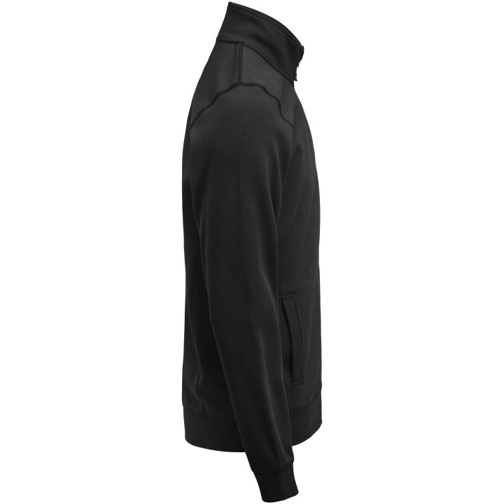Sweatshirt 5403 Hel-Zip Svart Jobman – billede 4