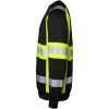 Sweatshirt 602 Rundhals Sort/Fluor Gul Top Swede XS – miniature 4
