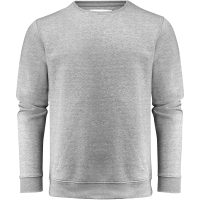 Sweatshirt Alder Heights Gråmelerad James Harvest