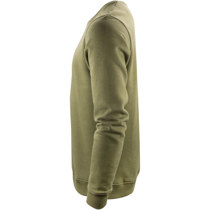 Sweatshirt Alder Heights Mossgrön James Harvest – billede 6