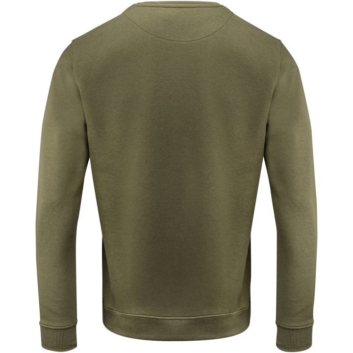 Sweatshirt Alder Heights Mossgrön James Harvest – billede 7