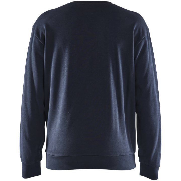 Sweatshirt Blå/hivisgul 35801158 Blåkläder XS – billede 2