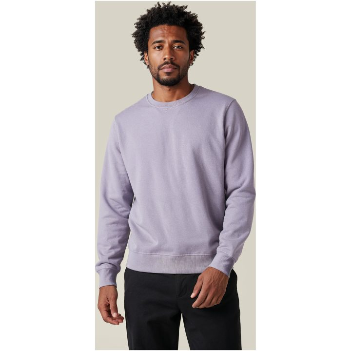 Sweatshirt Crewneck Regular Fit Aster Untagged Movement – billede 2