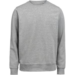 Sweatshirt Crewneck Regular Fit Gråmelerad Untagged Movement
