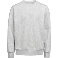 Sweatshirt Crewneck Regular Fit Gråmelerad Untagged Movement