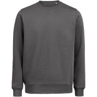 Sweatshirt Crewneck Regular Fit Kolgrå Untagged Movement