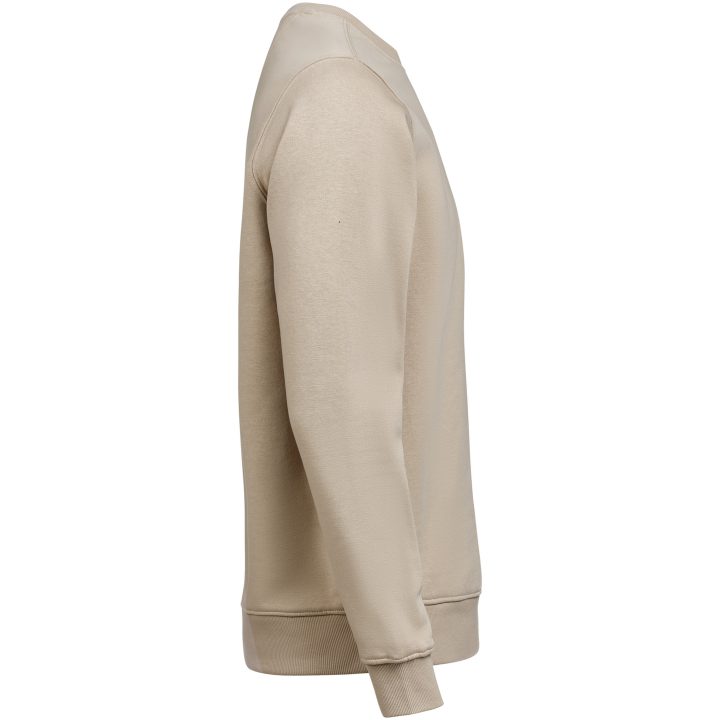 Sweatshirt Crewneck Regular Fit Latte Untagged Movement – billede 3