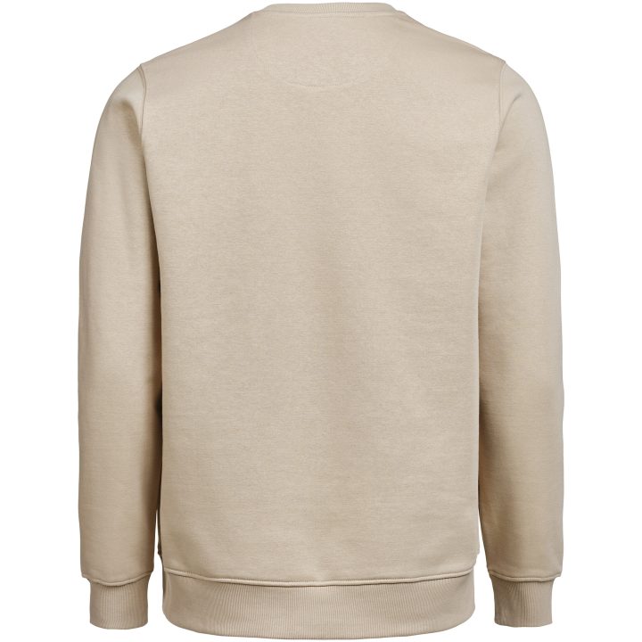 Sweatshirt Crewneck Regular Fit Latte Untagged Movement – billede 4