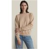 Sweatshirt Crewneck Regular Fit Latte Untagged Movement – miniature 1
