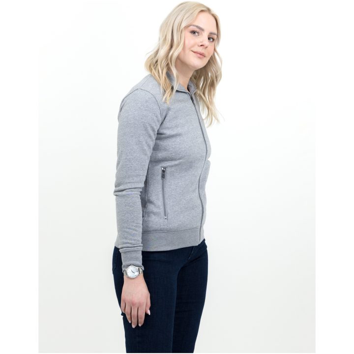 Sweatshirt Dam Melville Heights Gråmelerad James Harvest – billede 4