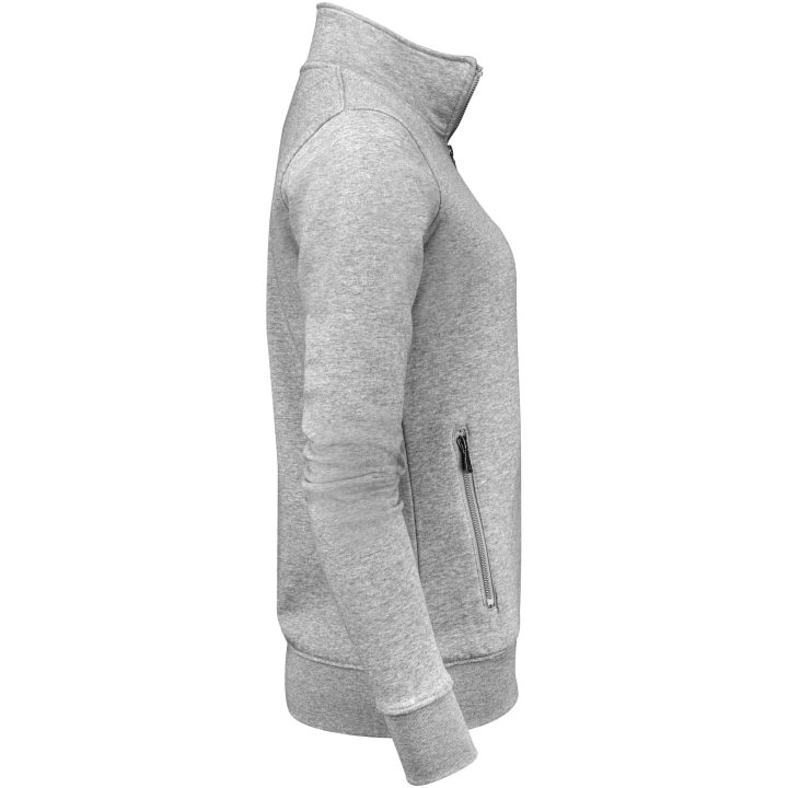 Sweatshirt Dam Melville Heights Gråmelerad James Harvest – billede 8
