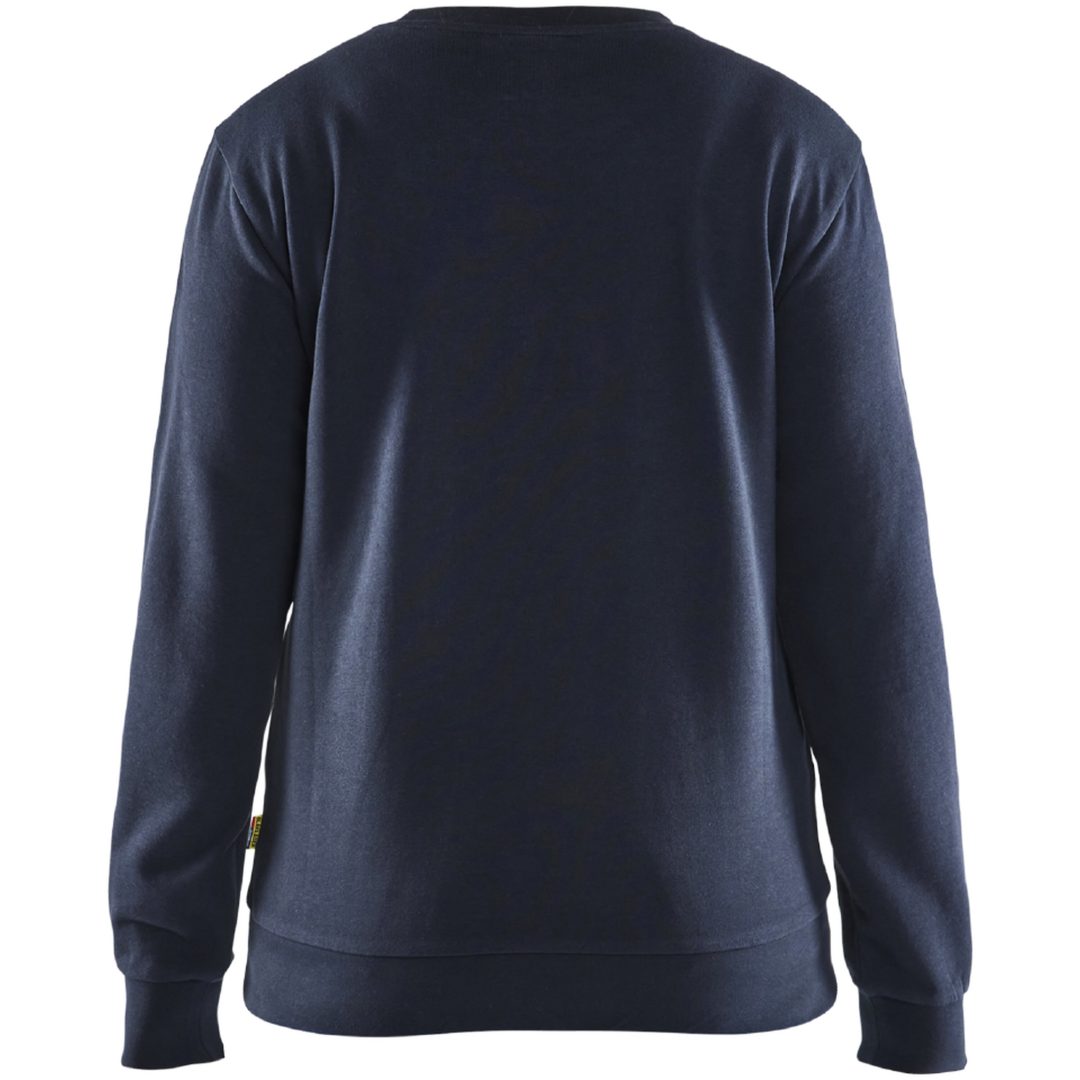 Sweatshirt Gul/marine 34081158 Blåkläder XS
