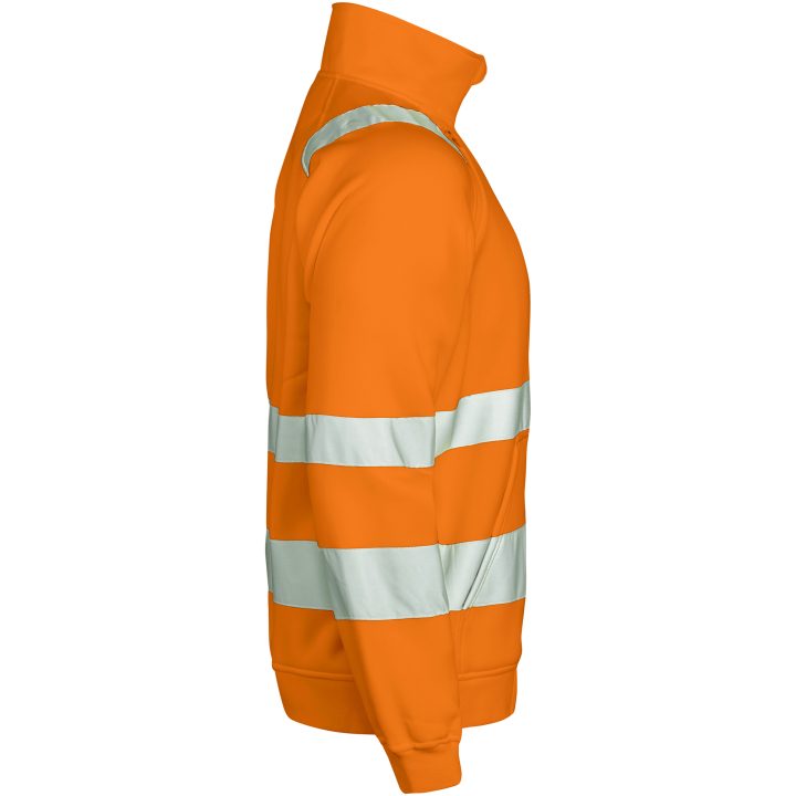Sweatshirt Jakke Varsel 5172 Functional Orange Jobman Large – billede 5