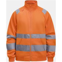 Sweatshirt Jakke Varsel 5172 Functional Orange Jobman