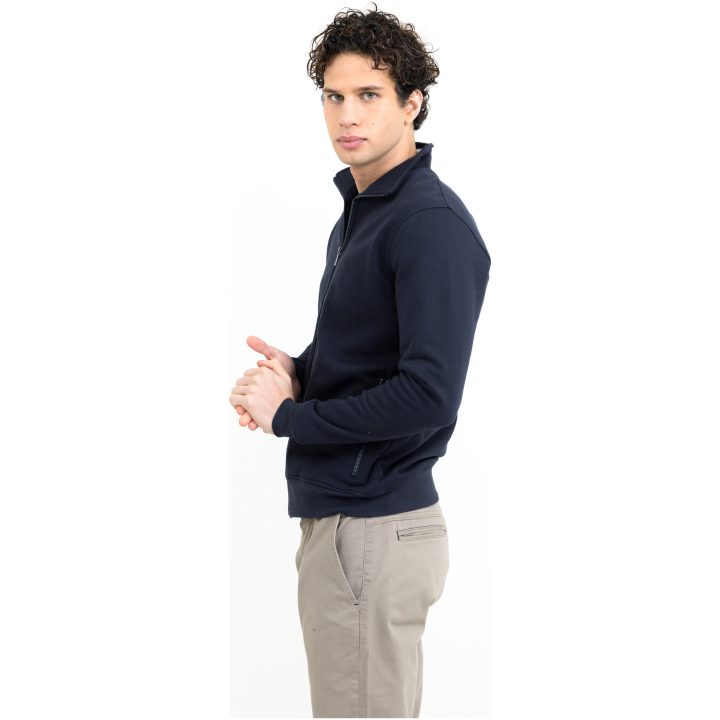 Sweatshirt Melville Heights Marinblå James Harvest – billede 2