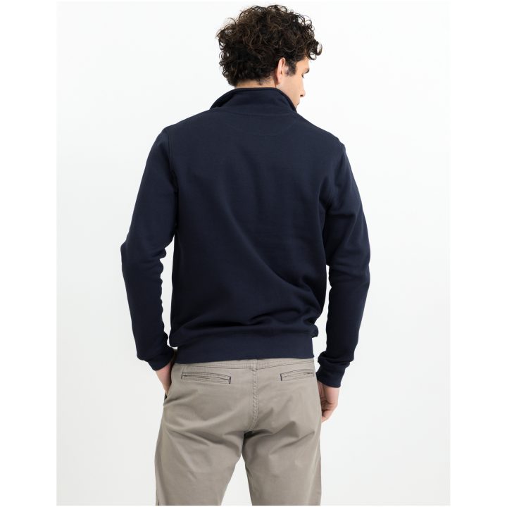 Sweatshirt Melville Heights Marinblå James Harvest – billede 3