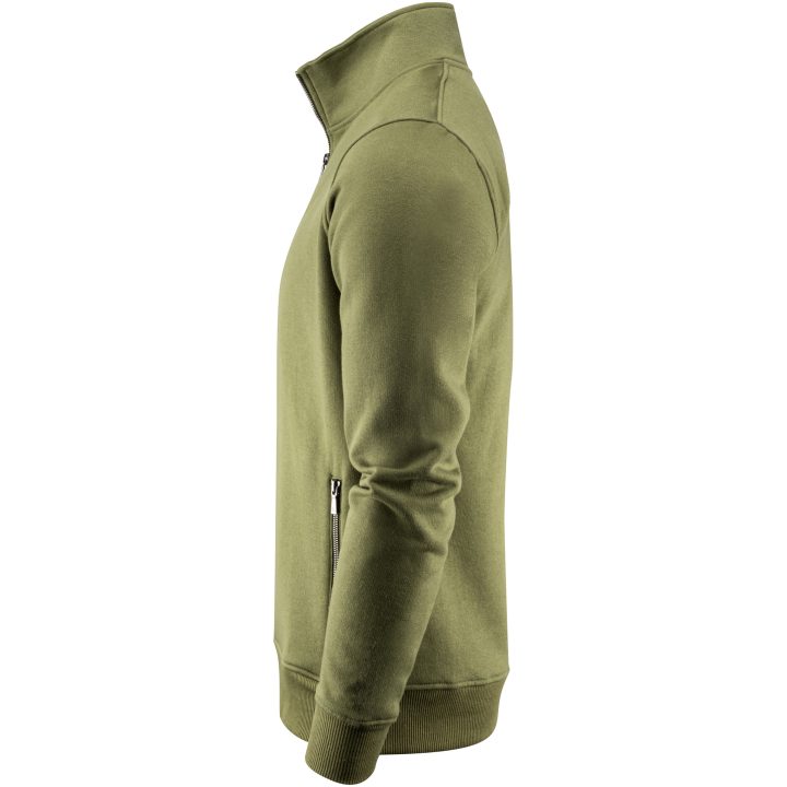 Sweatshirt Melville Heights Mossgrön James Harvest – billede 3
