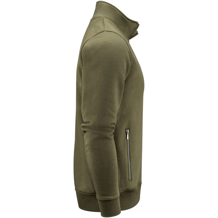Sweatshirt Melville Heights Mossgrön James Harvest – billede 4