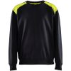 Sweatshirt Sort/hivisgul 35801158 Blåkläder XS – miniature 1