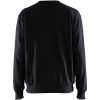 Sweatshirt Sort/hivisrød 35801158 Blåkläder XS – miniature 2