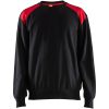 Sweatshirt Sort/hivisrød 35801158 Blåkläder XS – miniature 1