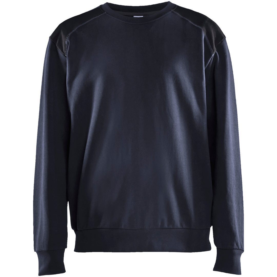 Sweatshirt Sort/marine 35801158 Blåkläder XS
