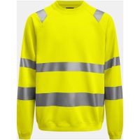 Sweatshirt Varsel 1150 Practical Gul Jobman