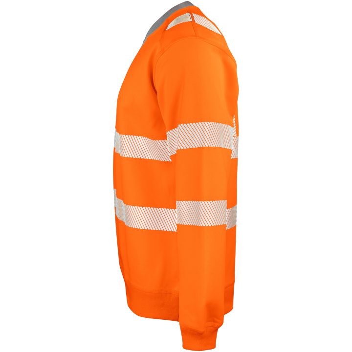 Sweatshirt Varsel 5123 Functional Orange Jobman Large – billede 3
